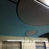 China Two Color PVDF Coating Aluminium Profile Suspended Metal False Linear Ceiling Strip For Hallway wholesale