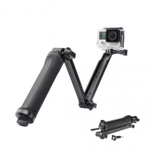 Multi-Function Waterproof 3 Way Monopod Camera Grip Extension Arm Tripod Mount For GoPro Hero 2 3 3+ 4