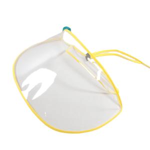Anti Epidemic 0.3mm Plastic Face Shield Detachable Kids Adult Protective Fisherman Hat
