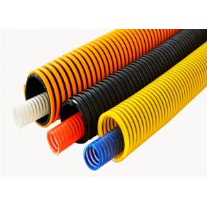 China Flexible Colorful PVC Spiral Vacuum Hose , Suction Discharge Hose / Pipe / Tubing supplier