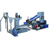 China Industrial Small Scale Plastic Recycling Machine / Plastic Recycling Plant Machinery on sale