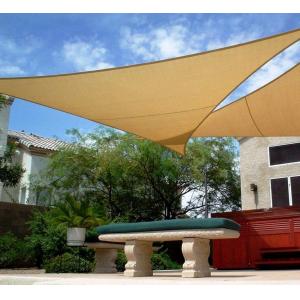 Heavy Duty Deck 12 Foot Triangle Sun Shade Sail Awning Canopies