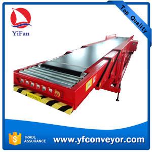 China High Quality Telescopic Belt Conveyors for loading offloading 20' & 40' containers supplier