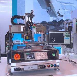 China CCM Modules Desktop Glue Dispensing Machine 4 Axis High UPH Glue Dispensing Platform wholesale