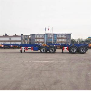 China Tri Axle Interlink 40 Foot 60t Container Trailer Chassis supplier