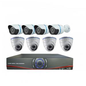 New products Security system kit dome and bullet DVR Kit 8CH Wholesale