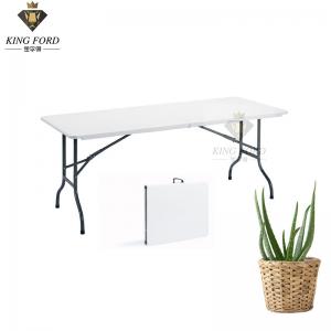 High Density Polyethylene Garden Plastic Folding Table 19kg/Pcs