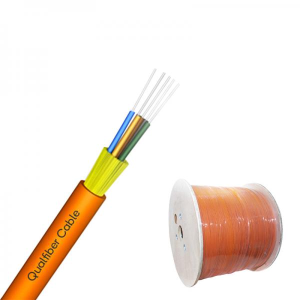 GJFJV Indoor Fiber Optic Cable , Distribution Tight Buffer Fiber Optic Cable