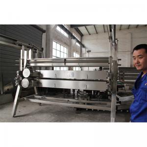 SS 304 Poultry Chicken Slaughtering Machine 500 bph For Manufacturing Plant