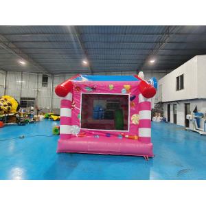 China EN14960 Commercial Inflatable Bounce House Candy Themed PVC 3x3m Inflatable Jumping Castle Little Bounce House supplier