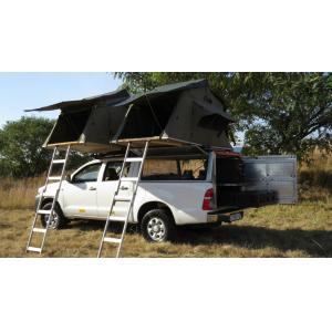 China Anti UV 4x4 Camping Tents , Rooftop Pop Up Camper Tent With 2.3m Ladder supplier