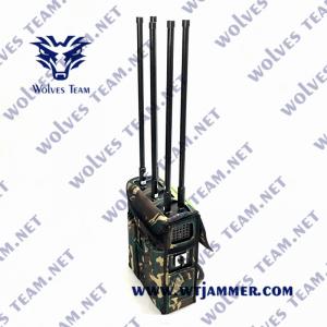 Waterproof Backpack 5 Bands 90 Watt UAV Jammer