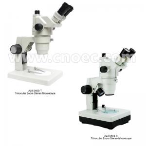 0.65x-4.5x  Zoom Stereo 1 / 7 Stereo Optical Microscope Tinocular and Binocular  A23.0403