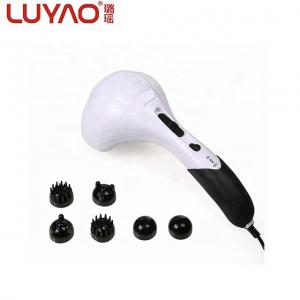 China Non - Slip Handle Portable Back Massager Dual Heads Black Or Customized Color supplier