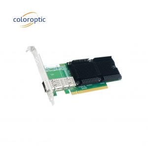PCIe X16 Network Single Port Ethernet Card Adapter QSFP28 100G Intel E810