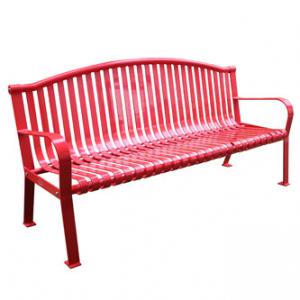 6ft Heavy Duty Outdoor Metal Benches With Powder Coating Finish