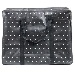 China 編まれる特大の特大頑丈なファスナーを絞める洗濯は動くショッピング貯蔵をもっと–超耐久から作られて袋に入れ、 wholesale