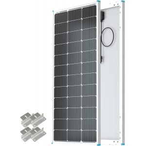 PV Monocrystalline Balcony Solar Panels 100 Watt 12V OEM