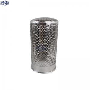 China Stainless Steel 304 316 Johnson Candle Filter Wedge Wire Screen / Bead Mill Screen Filter supplier