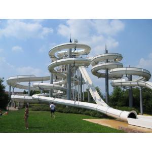China Swimming Pool Outdoor Toys Water Plays Adult Slide Tube Park Playground Games For Kids supplier