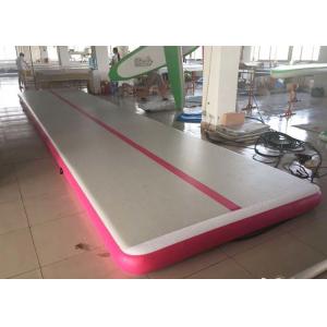 China 3M Air Track Gymnastics Mat / School Or Gym Tumble Track 0.55mm PVC supplier