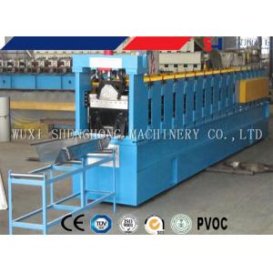 2.5mm Floor Deck Roll Forming Machine  With 5T Manual Uncoiler 15m/Min