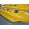 China Customized Triple Welding Inflatable Water Toys / Blow Up Double Banana Boat wholesale