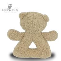 China OEM ODM Infant Educational Soft Toys MultiShaped Stuffed Animal Rattle 16cm on sale