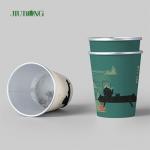 PE Coated Round Disposable Paper Cup Customized Printing
