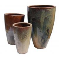 China Archaize Hand Work 56cmx98cm Rustic Outdoor Plant Pots on sale