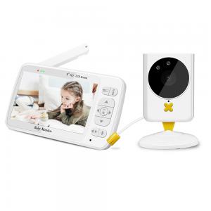China FHSS Wireless Digital Baby Monitor 5 Inch 720P Color Display Two Way Audio supplier