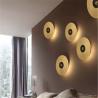 China Creative Art Disc Hollow Metal Wall Lamp Hotel Bedroom Bedside New Earth led wall light(WH-OR-226) wholesale