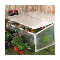 China Natural Silver Aluminium Cold Frame Mini Greenhouse 0.9mm 1.0mm on sale