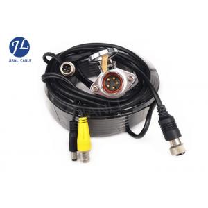 5 Way Car Reversing Camera Extension Cable / Electric Video Camera Wire
