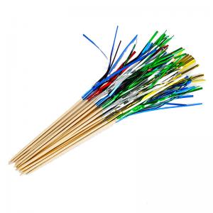 Disposable Bamboo Fireworks Bulk Toothpicks For Cupcake Toppers 10cm