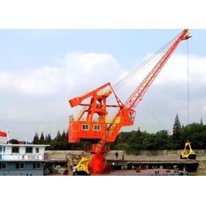 China Lattice Boom Harbour Crane 25 Ton Impact Resistance Running Smoothly supplier