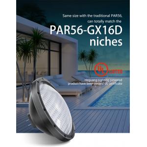 Aluminum PAR56 GX16D UL Certificated Pool Light 20W FCC