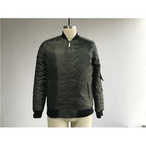 China Men's Fatigue Polyester Bomber Jacket With Tap On Zip Pocket TWS15781 supplier
