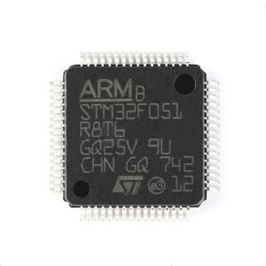 China Microcontroller Integrated Circuit IC MCU 32BIT 64KB FLASH 64LQFP STM32F STM32F051 STM32F051R8T6 Original Brand supplier