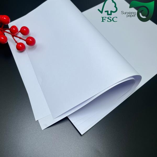 FSC 80GSM Recycle Pulp Cream Woodfree Paper For Notebook  Uniform Thickness Smooth Surface