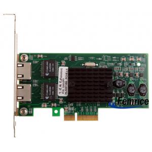 China Femrice 10/100/1000Mbps Dual Port RJ45 Slots Ethernet Server Adapter Intel 82571EB Chipset PCIex4 Server Network Cards supplier
