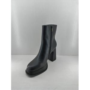 Versatile Round Toe Ladies Ankle Boots  Black For Versatile And Stylish Outfits