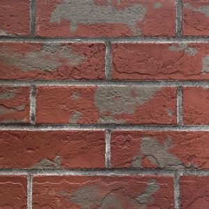 Environmentally Flexible Wall Tile Light Clay Brick Wall Cladding Tiles 60mm Width