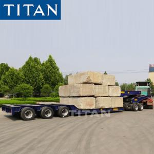 China Heavy Haul 3 Line 6 Axle 100 Ton Hydraulic Lowbed Truck for sale supplier