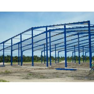 China Single Span Industrial Steel Buildings Fabrication With Prefabricated supplier