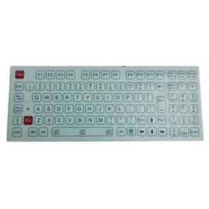 Panel Mounting Water Resistant Industrial Membrane Keyboard With Numeric Keypad and Function Key