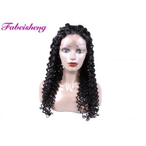China 100% Virgin full lace human hair wigs For Black Women  14 -28 250g supplier