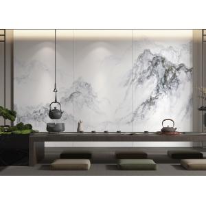 China Carrara White Sintered Quartz Stone For Background Wall Decoration supplier