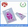 60 Microns LDPE / HDPE Die Cut Handle Plastic Bags Moistureproof With Printing