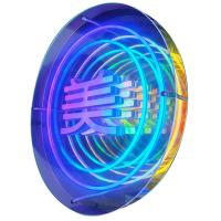 China Custom Infinity Effect Color Gradient Mirror Light Neon Sign with Durable Metal Frame on sale